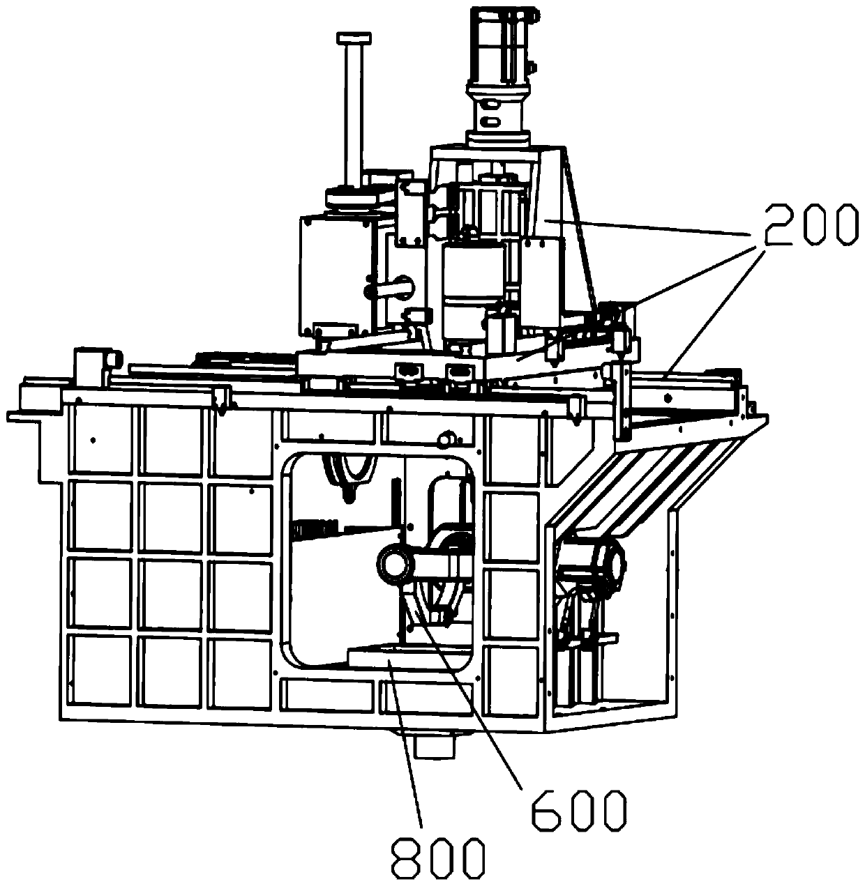 Novel denture carving machine and denture processing method