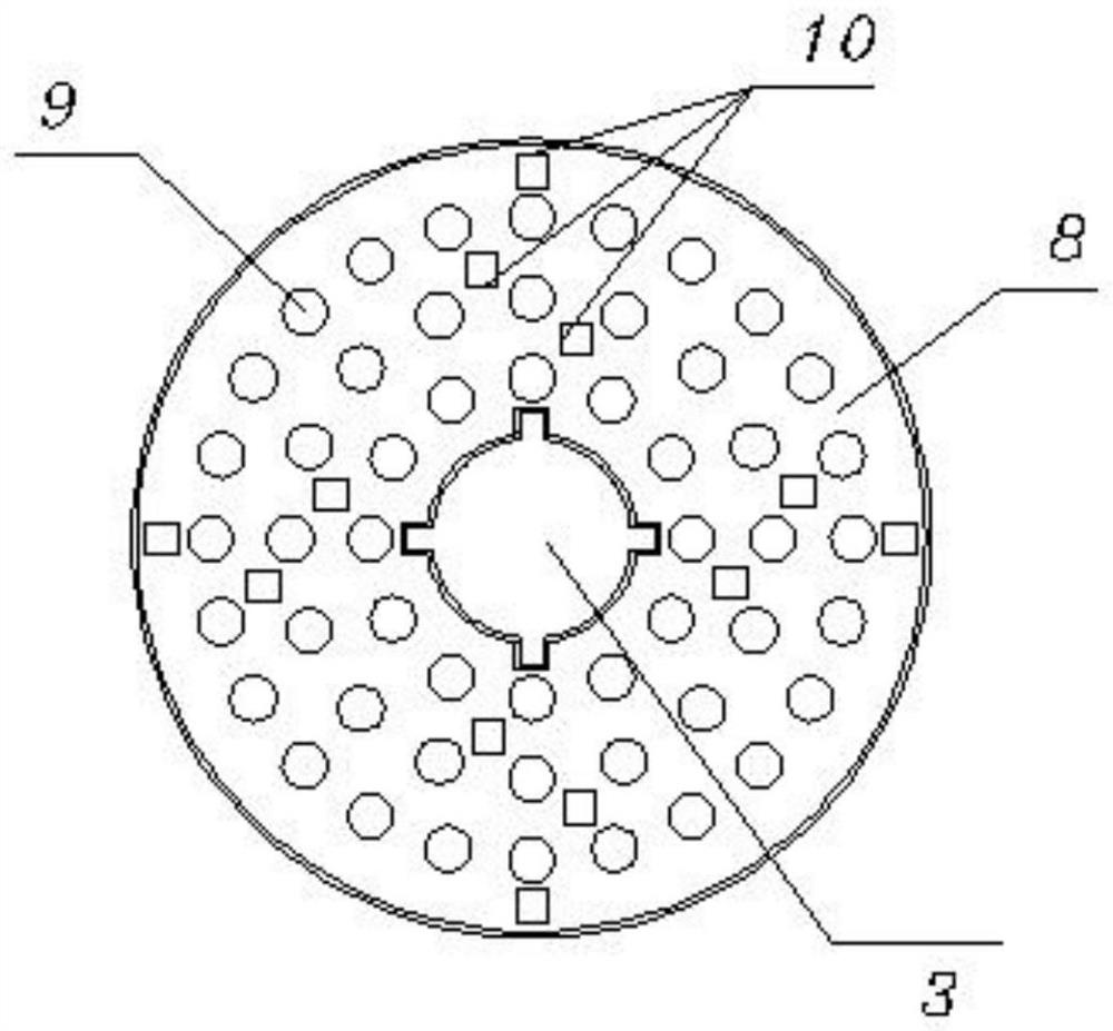 Extruder for manufacturing composite particles for efficiently shielding neutron gamma radiation