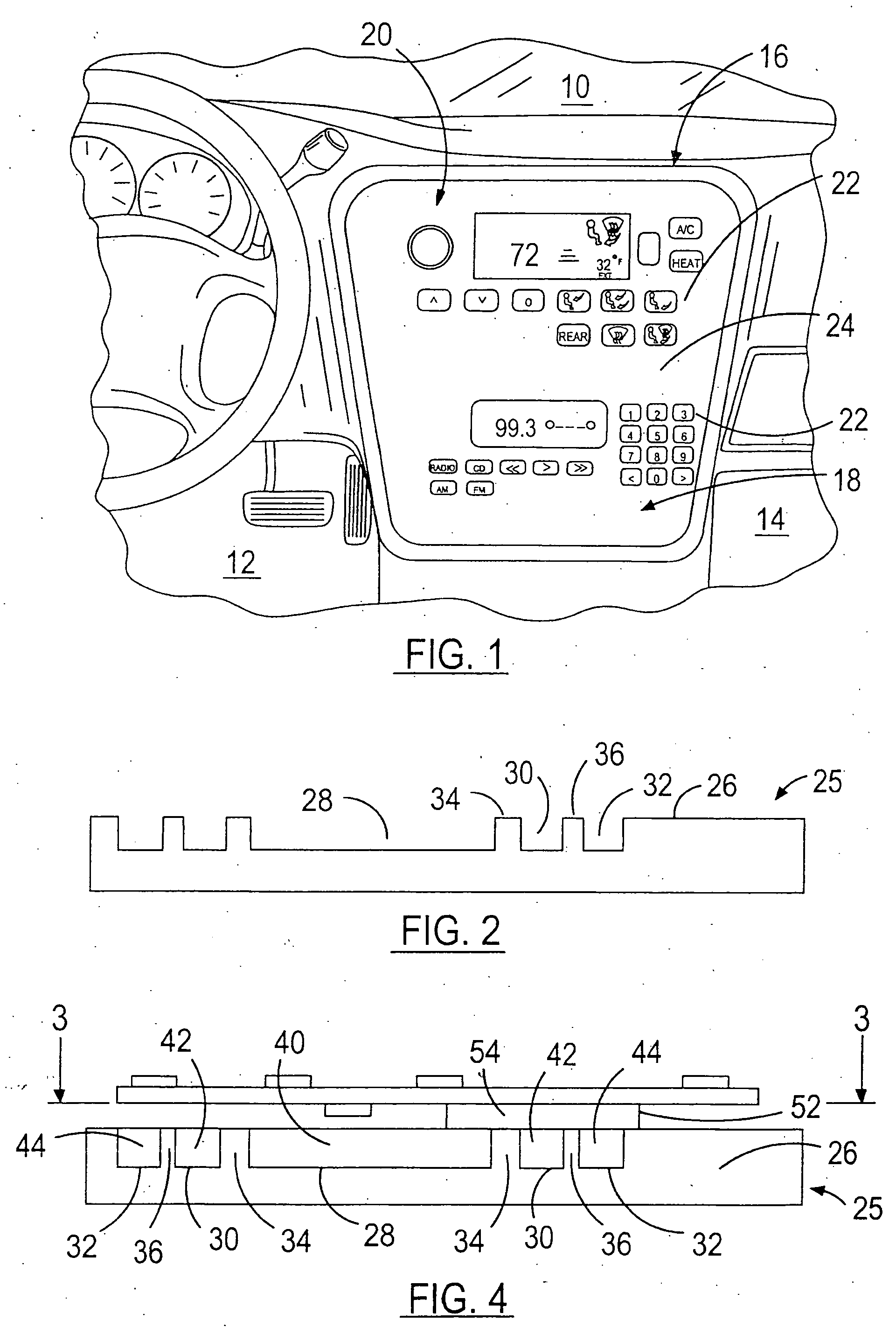 Multi-shot molded touch switch