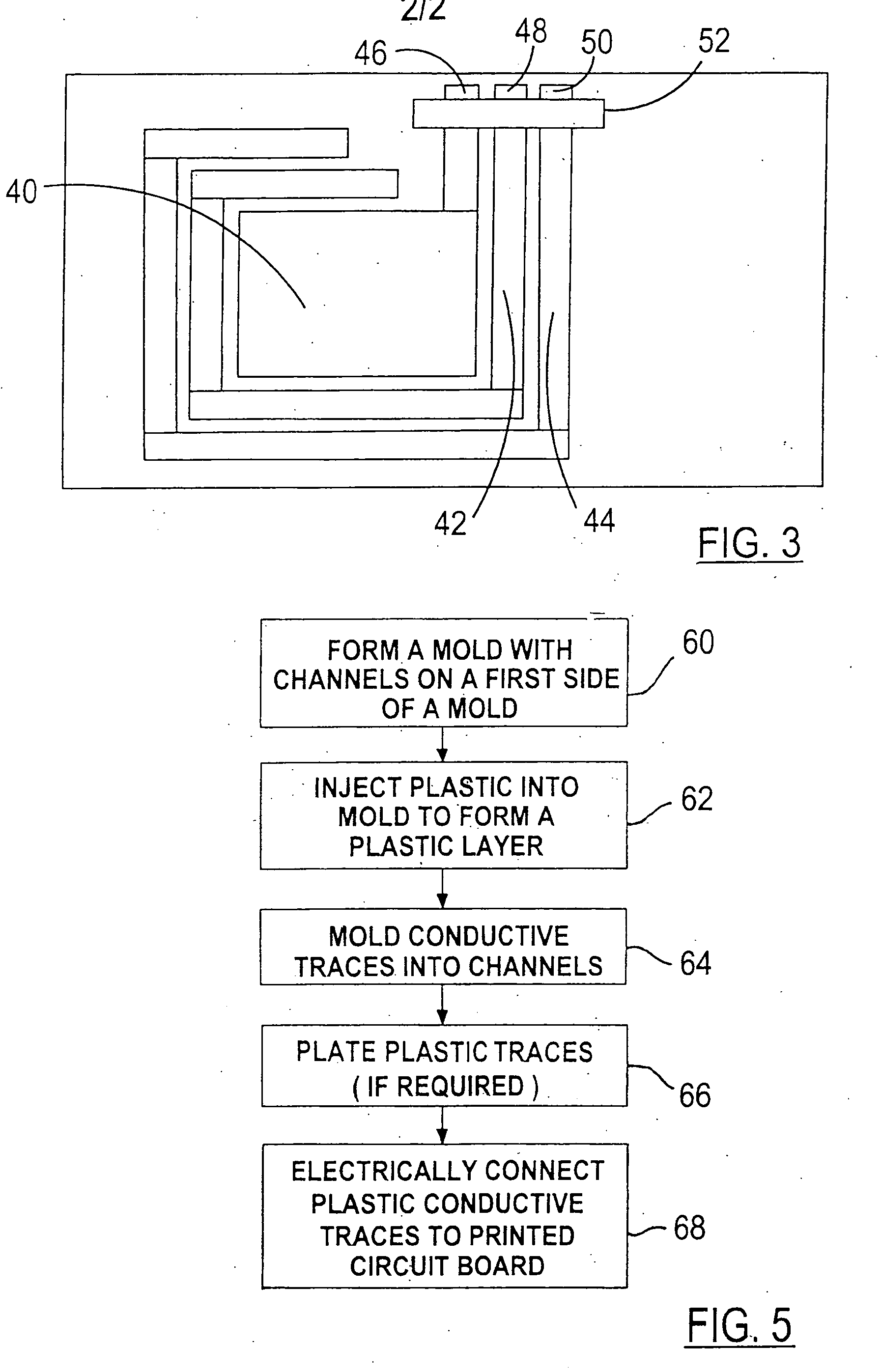 Multi-shot molded touch switch