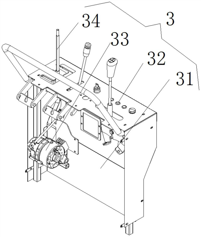 Integrated deep mud rotary cultivator suitable for culture in hilly and mountainous areas