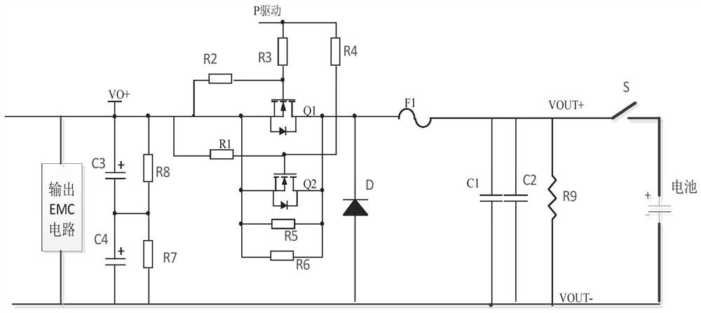 Control method and system for reducing impact current of charging pile