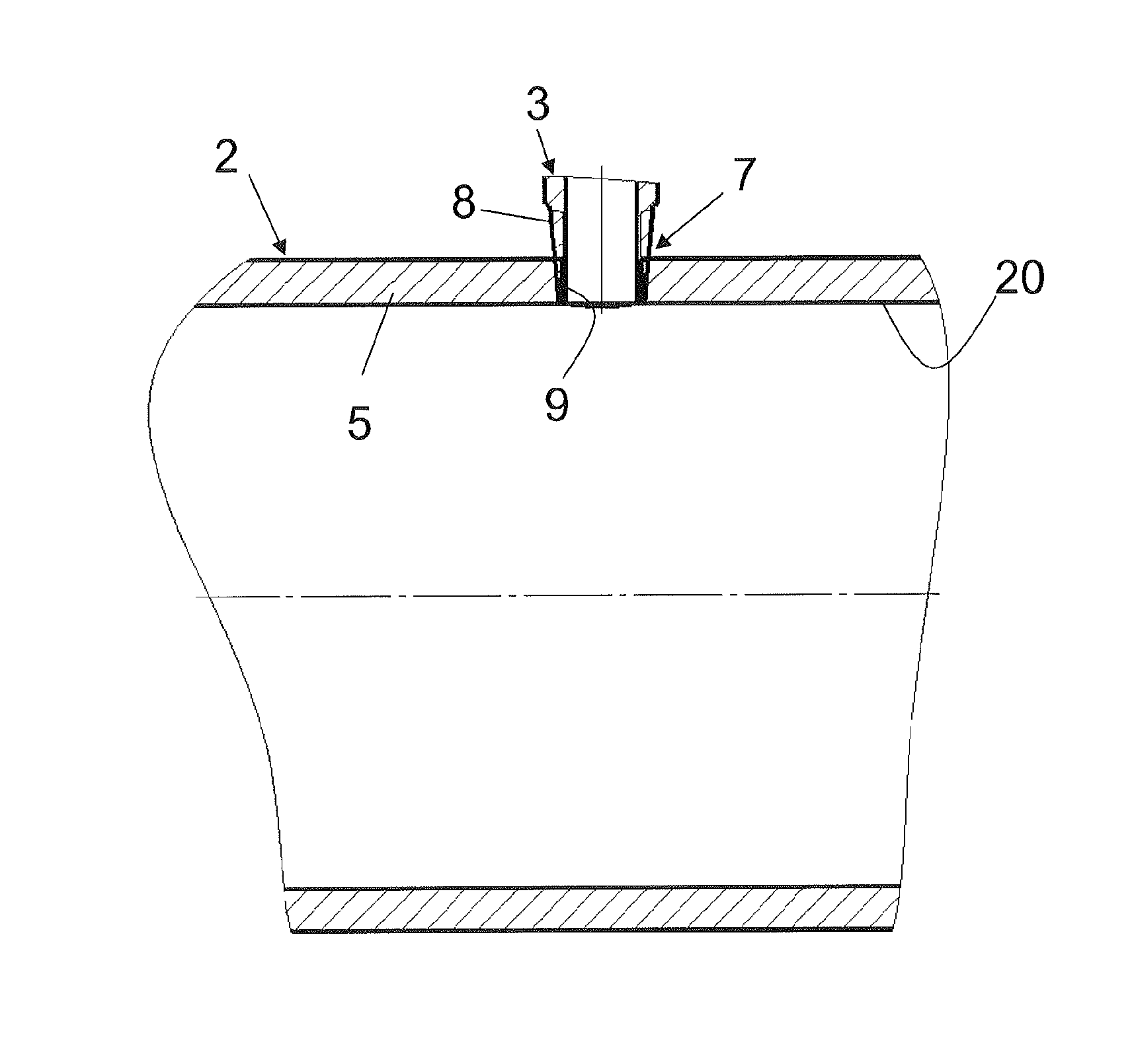 Pipe joining device