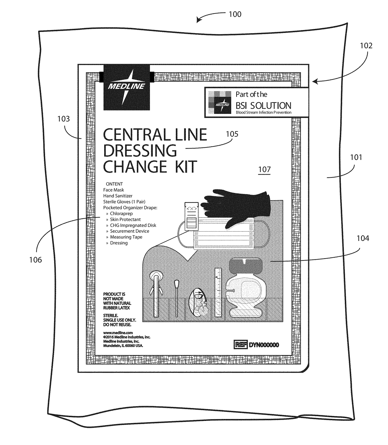 Medical Kit and Associated Systems and Methods for Preventing Central Line Associated Blood Stream Infection