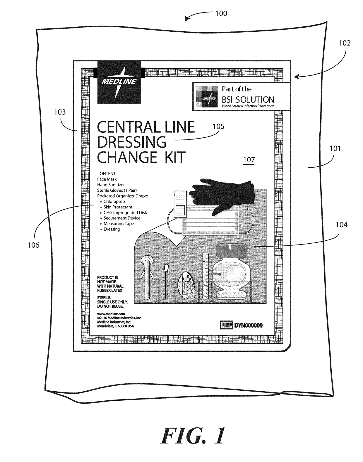 Medical Kit and Associated Systems and Methods for Preventing Central Line Associated Blood Stream Infection