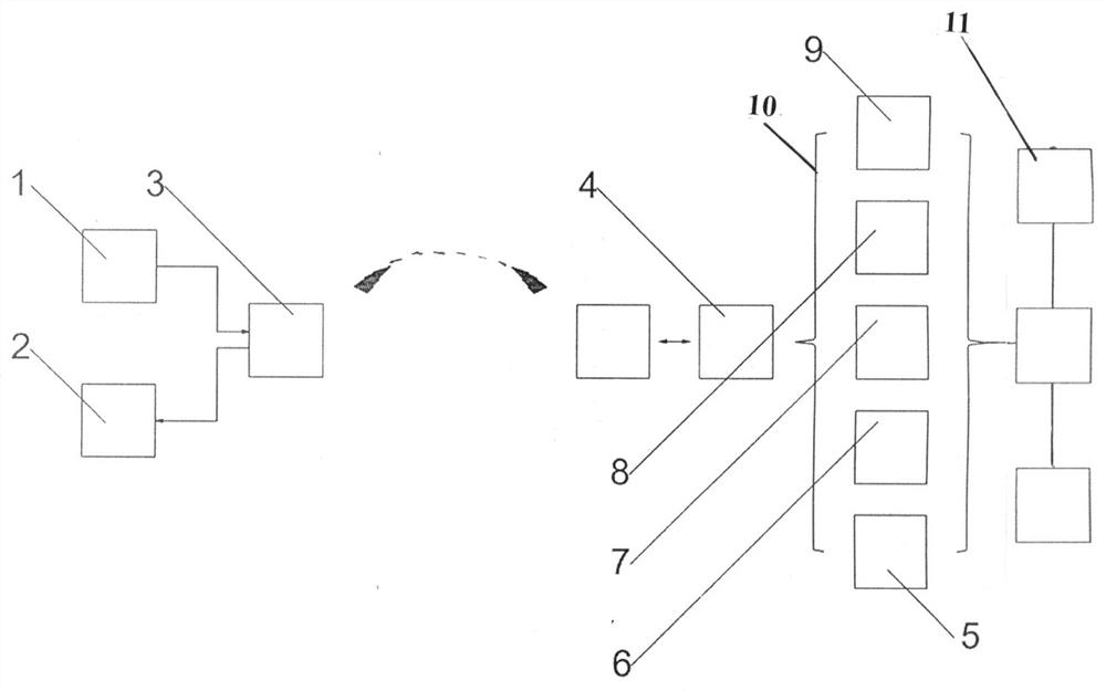 Remote control drilling and repairing equipment lifting device and application method