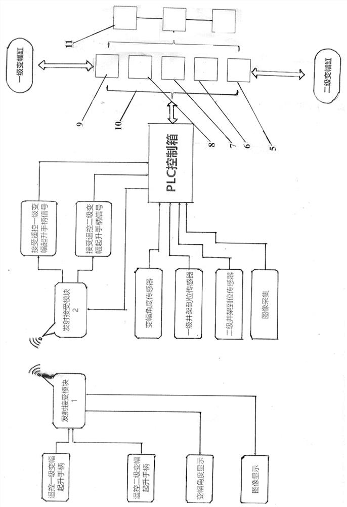 Remote control drilling and repairing equipment lifting device and application method