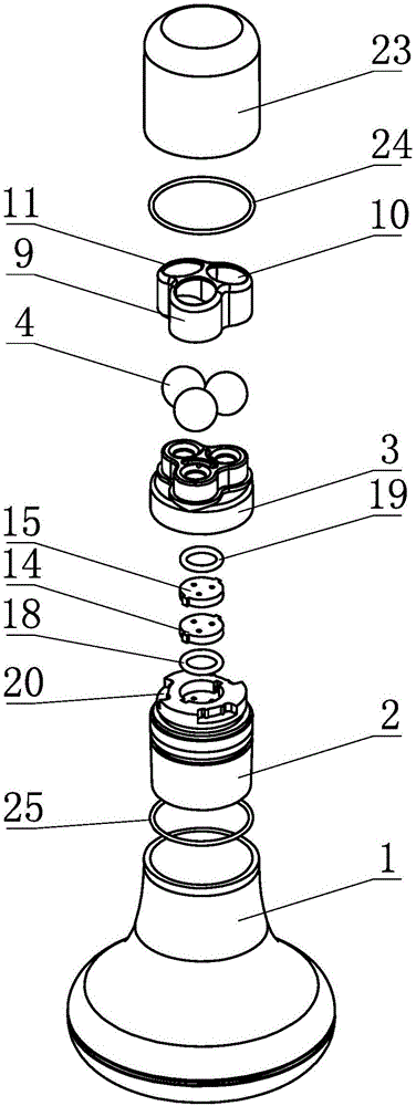 A multifunctional health care massage device