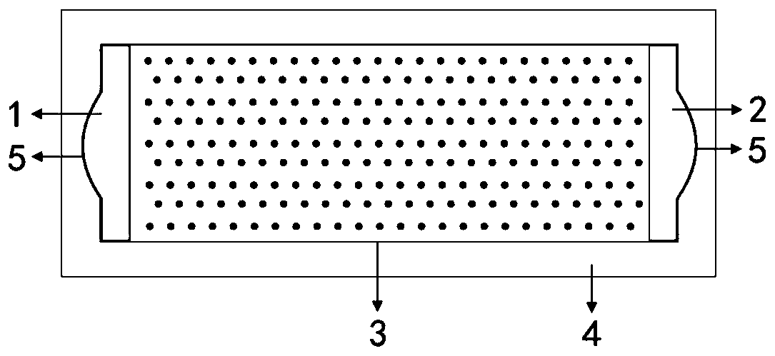 High-temperature and high-pressure visual seepage experimental device and method for real sandstone