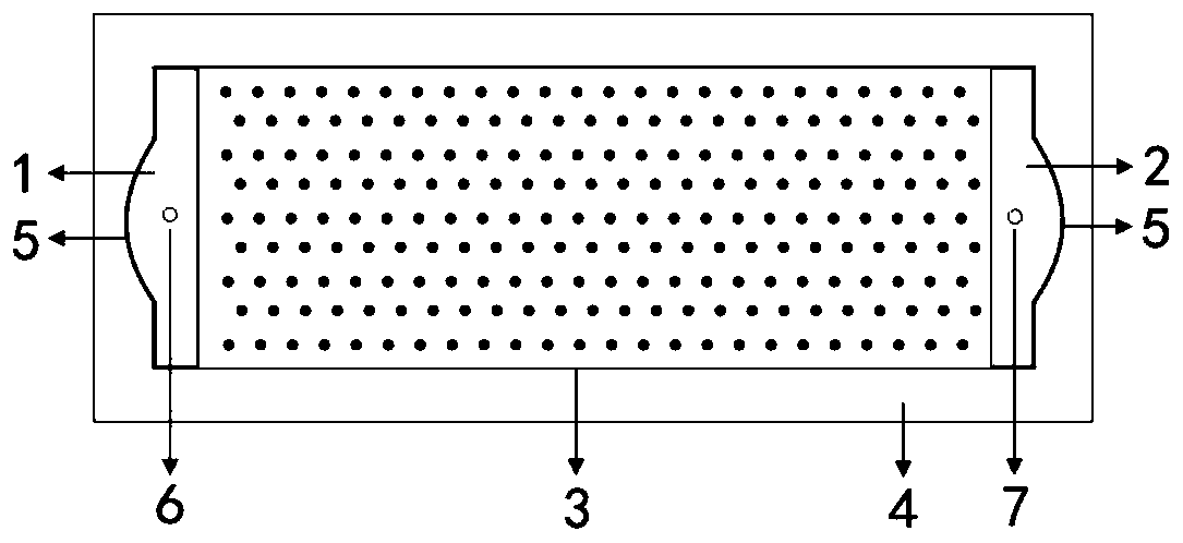 High-temperature and high-pressure visual seepage experimental device and method for real sandstone