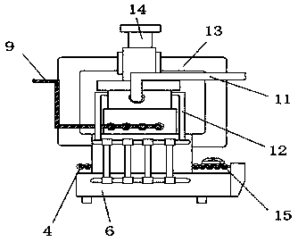 Ancient architecture repairing grey tile firing process and system