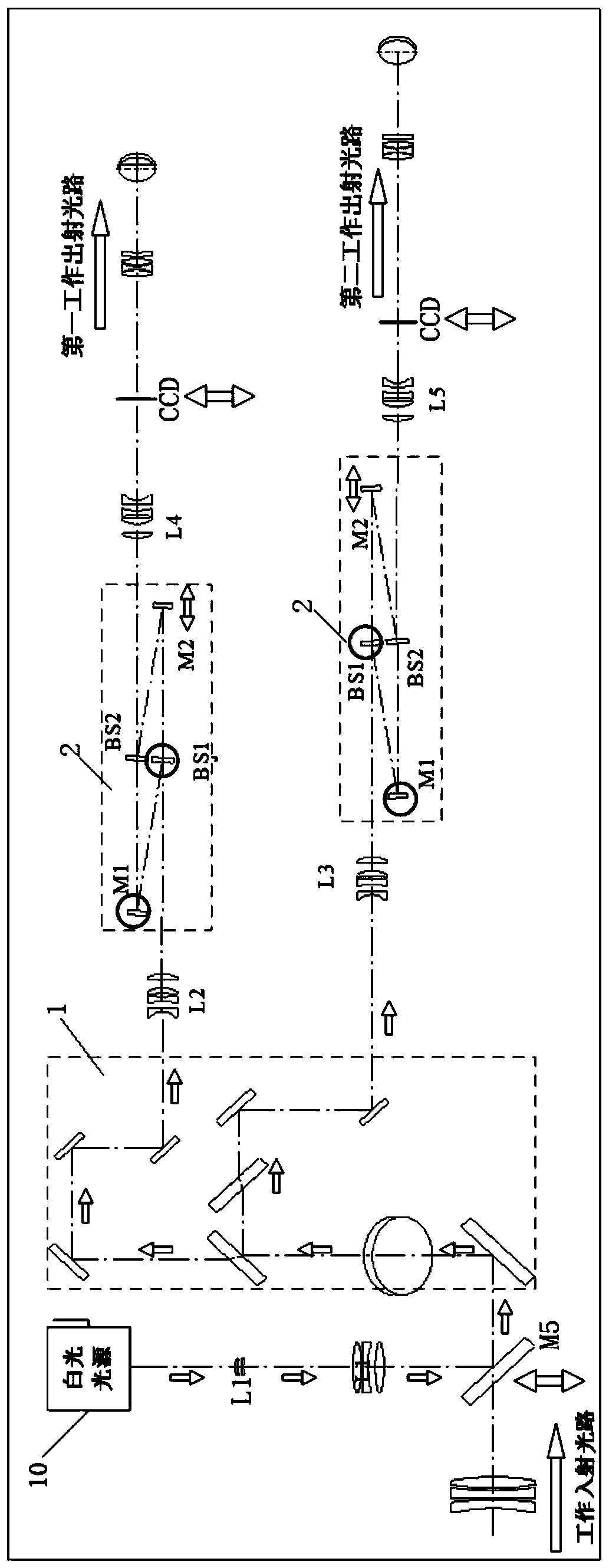 Interferometer zero path difference online debugging mechanism for VISAR system