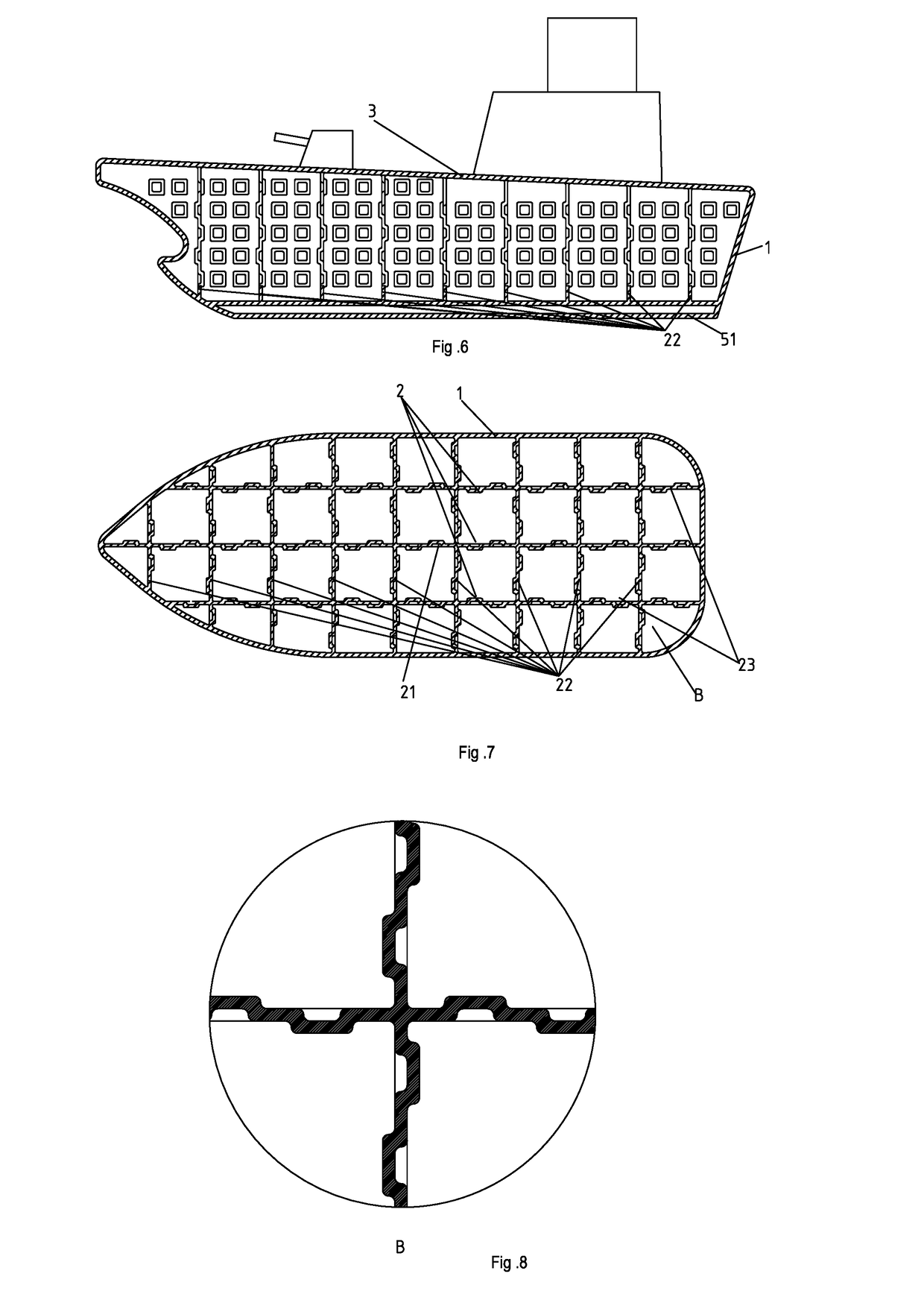 Elastic structure Anti-impact frame body