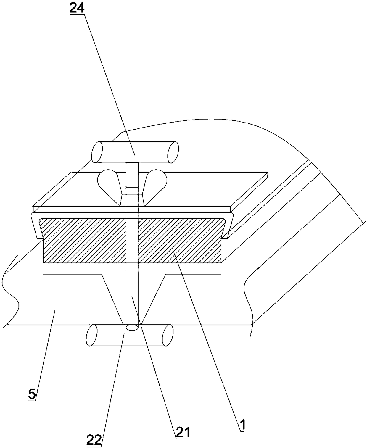 Groove waterproof device and using method of same