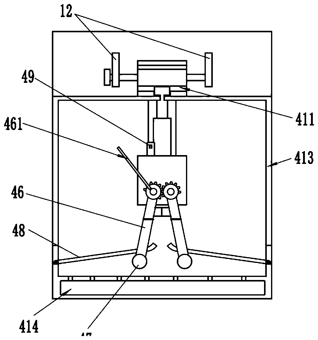 Cloth ironing device for garment production