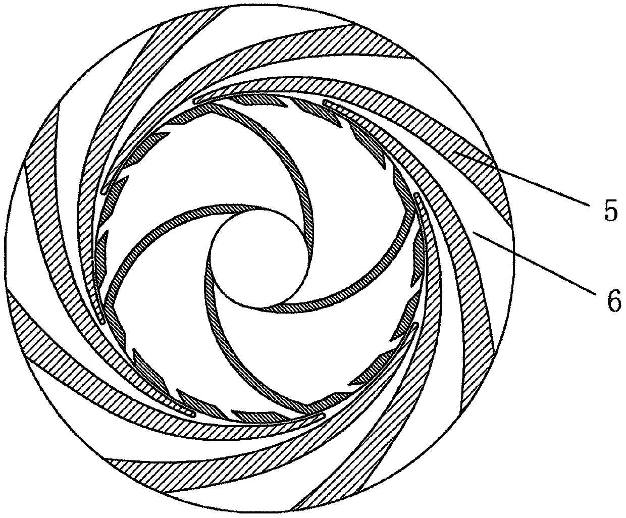 Narrow flow channel turbine