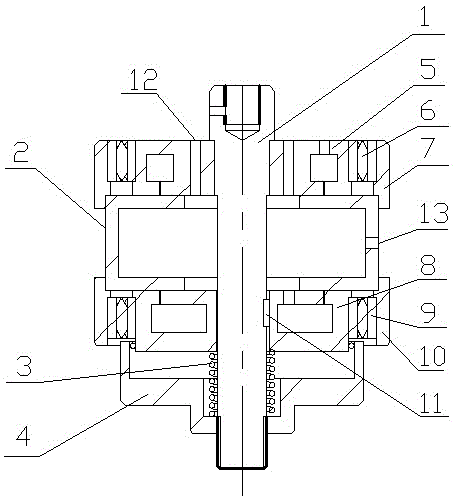 Rotating sealing device capable of polishing with air