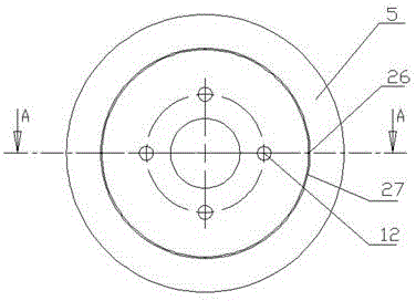 Rotating sealing device capable of polishing with air