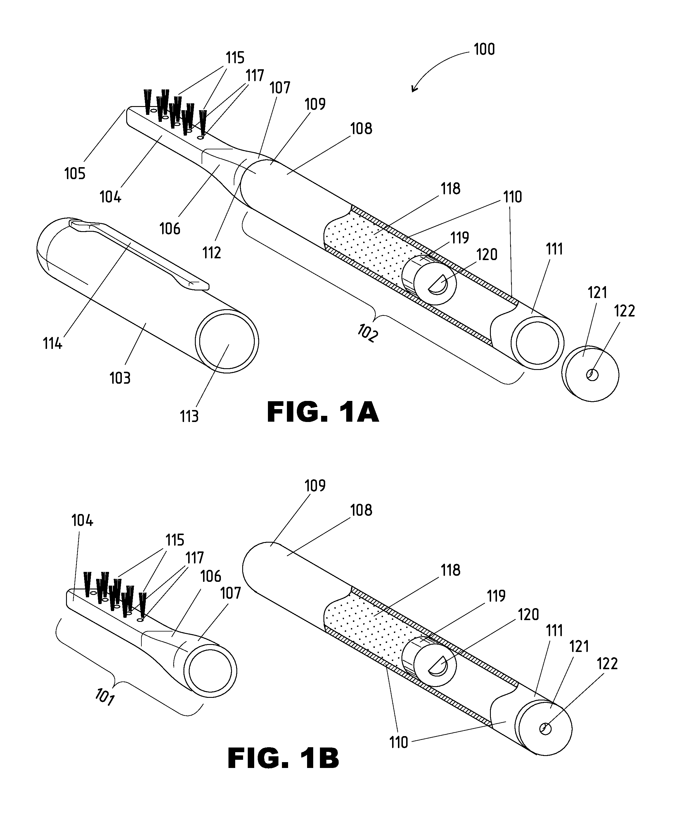 Refillable toothbrush and toothpaste cartridge