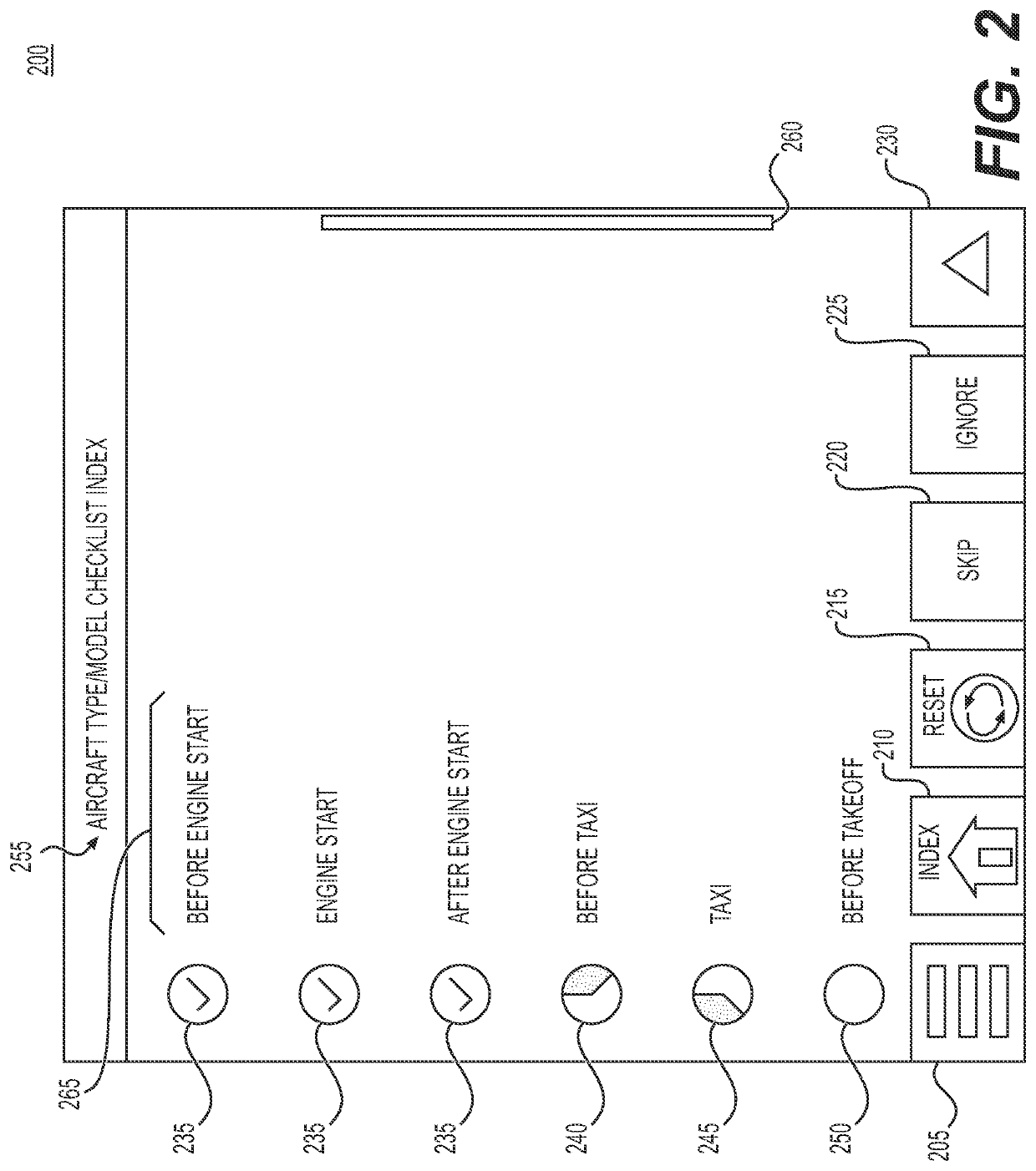 Methods and systems for electronic checklist data references