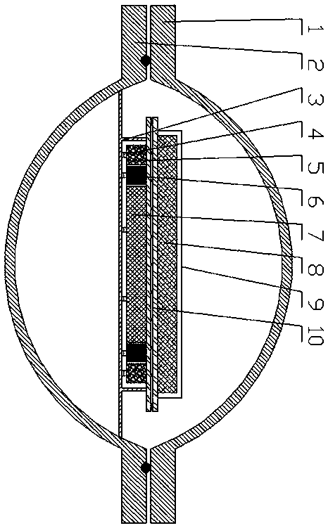 Thermal conductivity meter for vacuum glass