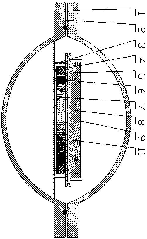 Thermal conductivity meter for vacuum glass