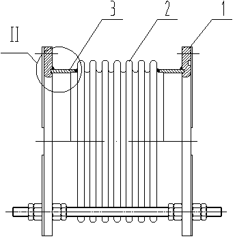 Corrugated expansion joint