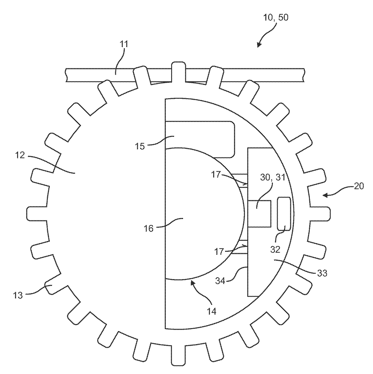 Belt conveyor for an automatic placement machine and automatic placement machine