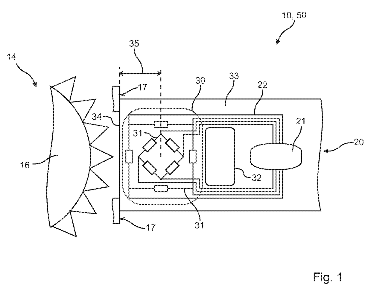 Belt conveyor for an automatic placement machine and automatic placement machine