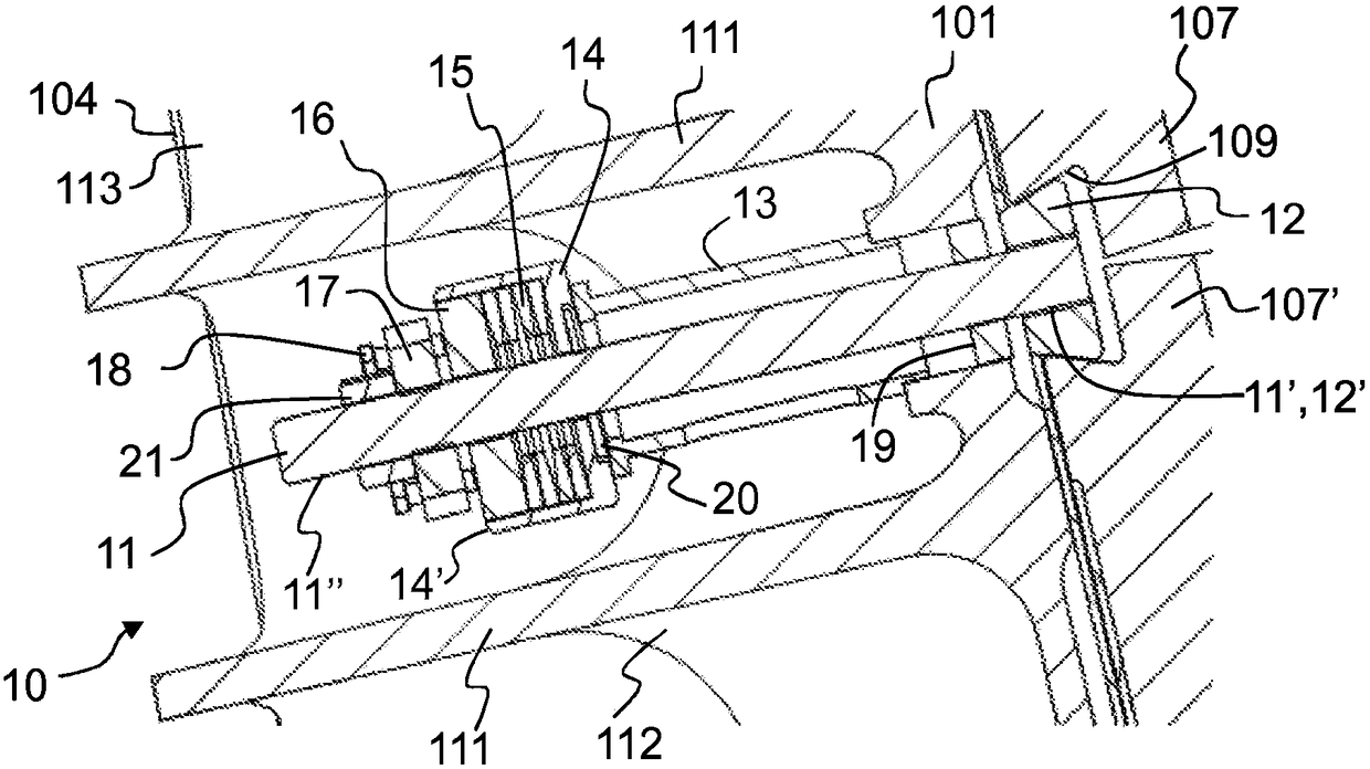 Locking member, locking device, jaw crusher, plant for processing mineral materials and method for adjusting tightness of wear-resistant parts