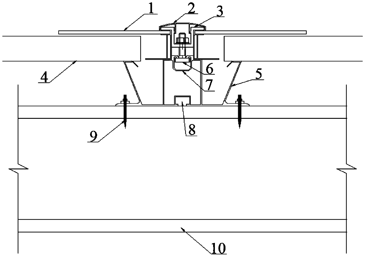 Waterproof system of photovoltaic shed assembly and waterproof photovoltaic shed