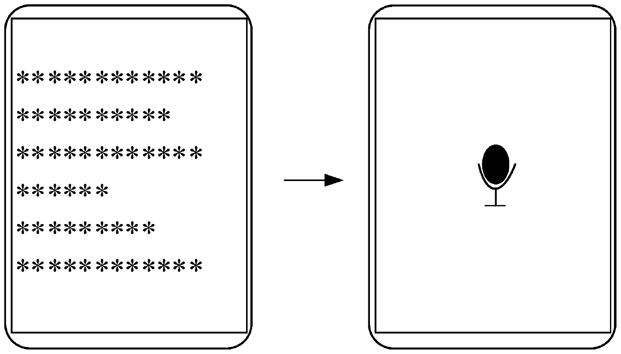 Visual voice information interaction method and device