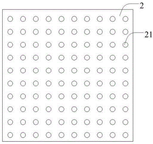 A sound-absorbing foam plastic board