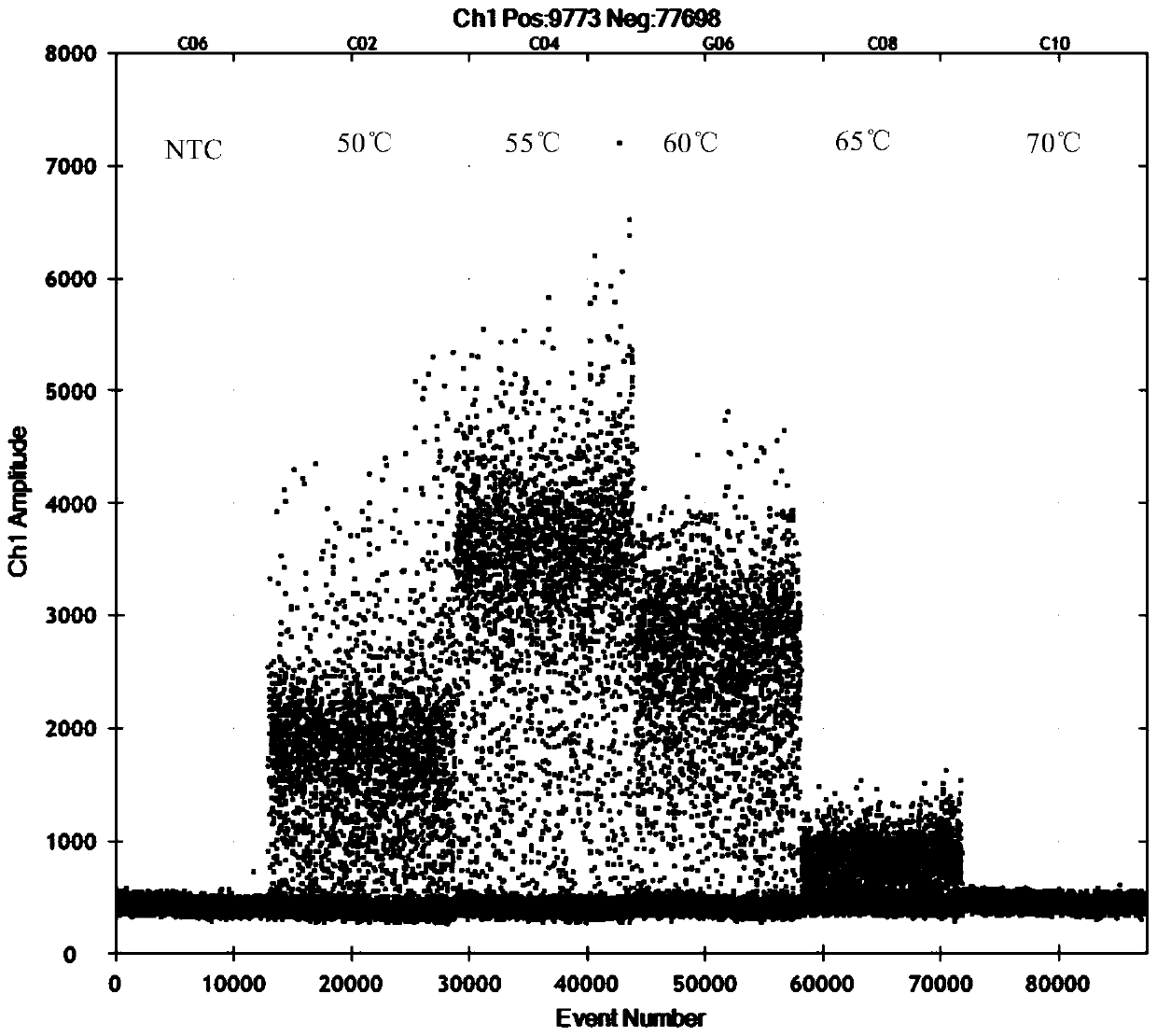 A kit and detection method for accurate and quantitative detection of Norovirus type Ⅱ