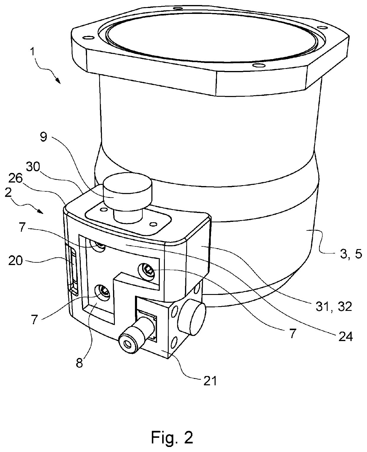 Anaesthetic vaporizer filler