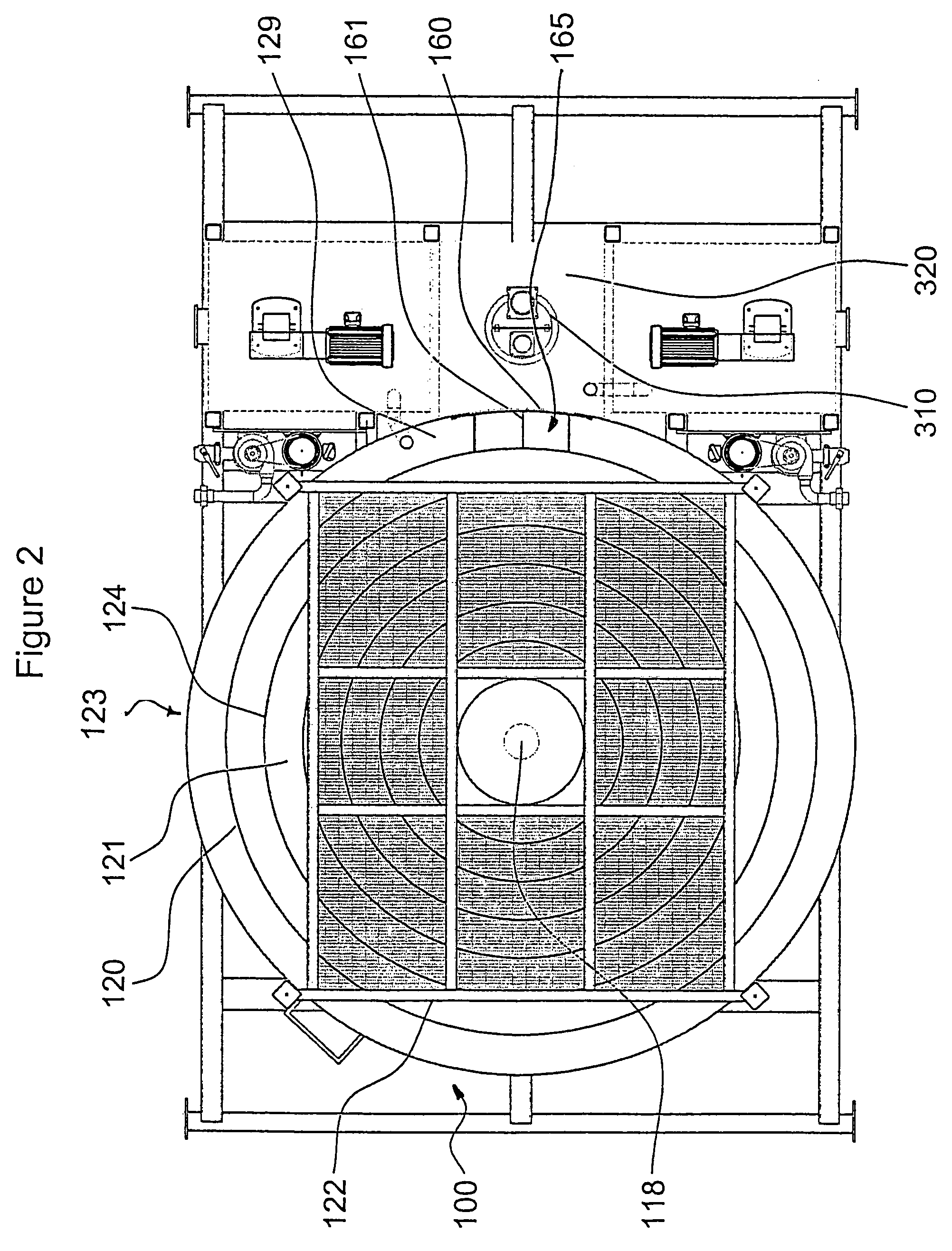 Apparatus and system for concentrating slurry solids