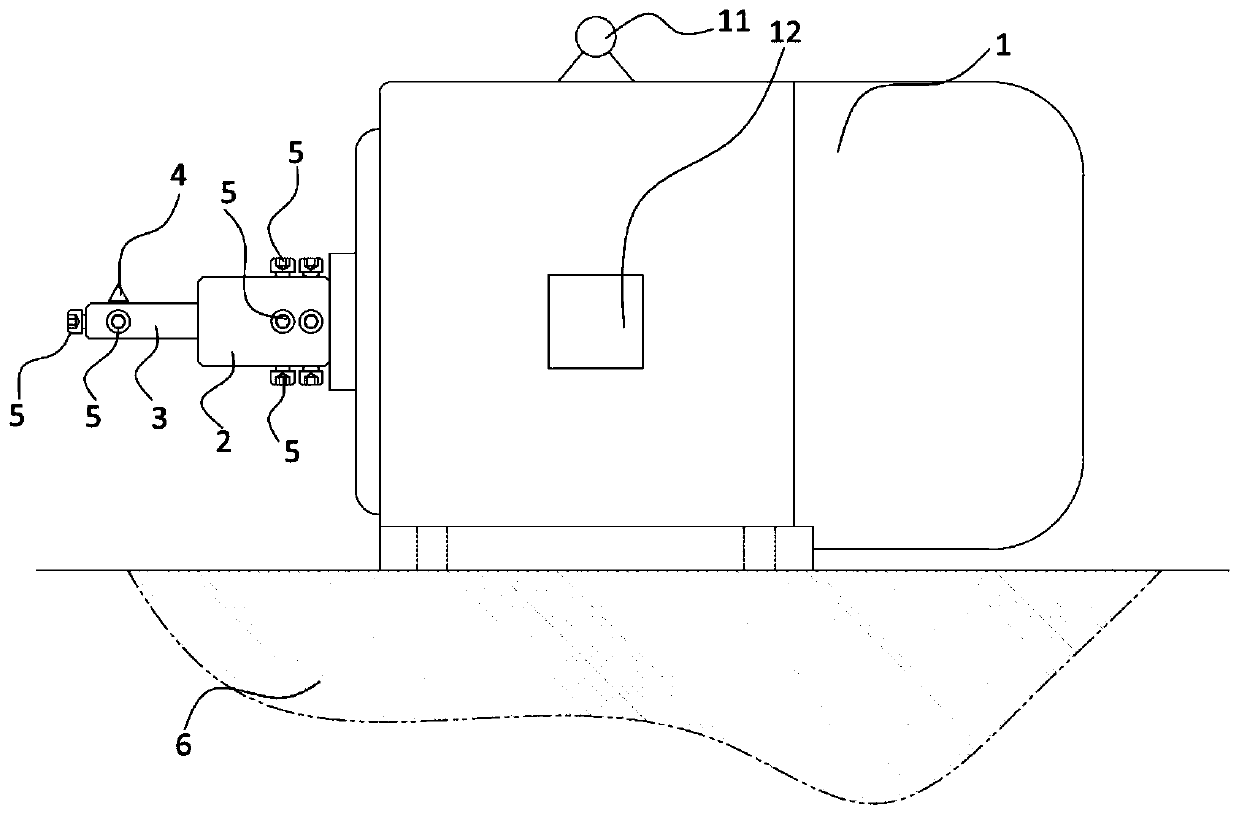 A tool for machining internal threads of insulating pipe and using method thereof