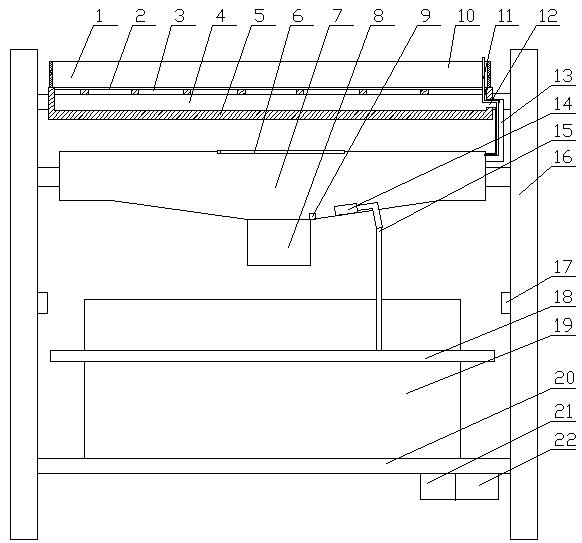 Rainwater cooling device for on-pole transformer