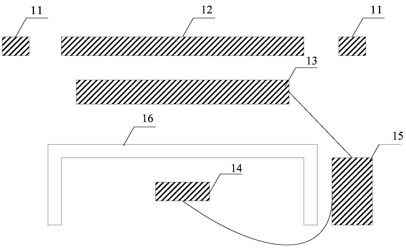 Calligraphic handwriting presentation method based on optical principle