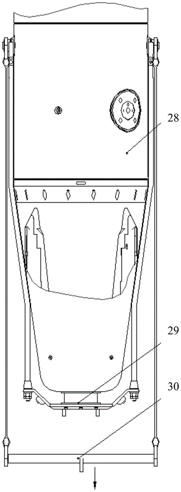 Underwater low-disturbance separation device