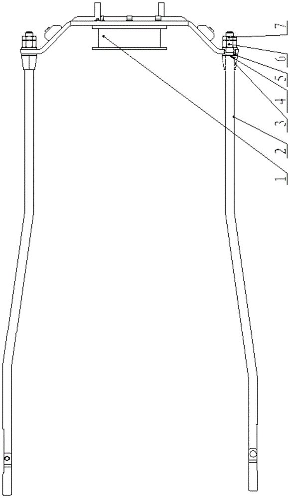 Underwater low-disturbance separation device