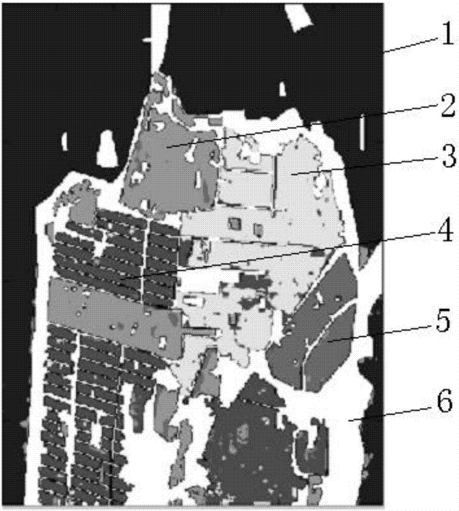 Polarized SAR land feature classification method based on full convolution neural network