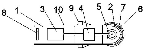 Electric rust removing machine