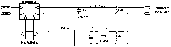 A performance testing device for a contactor