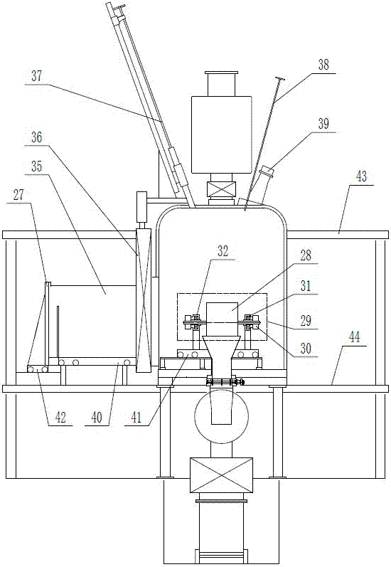 Vacuum melting rapid hardening equipment and manufacturing method of rapidly hardened alloy