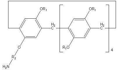 A kind of cyanide ion fluorescence detection test paper modified by pillar aromatics and its preparation method and detection method