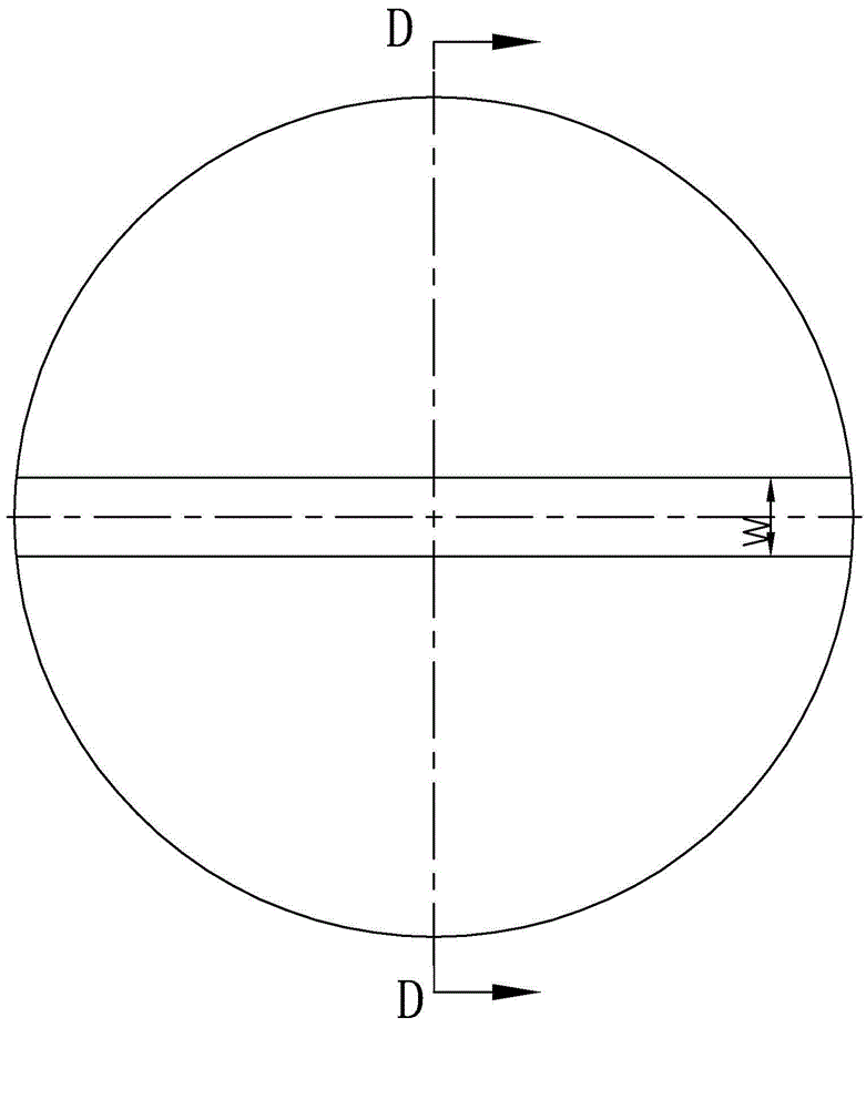 Tailor welded blank integral drawing forming device and method for large-scale curved surface part