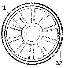 Magnetic loop of high-speed motor of electric vehicle