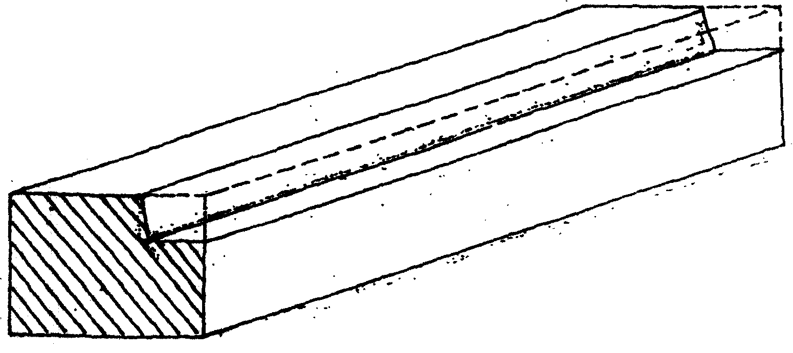 Method for producing surface compound billet of cutter by horizontal electro-slag overlaying