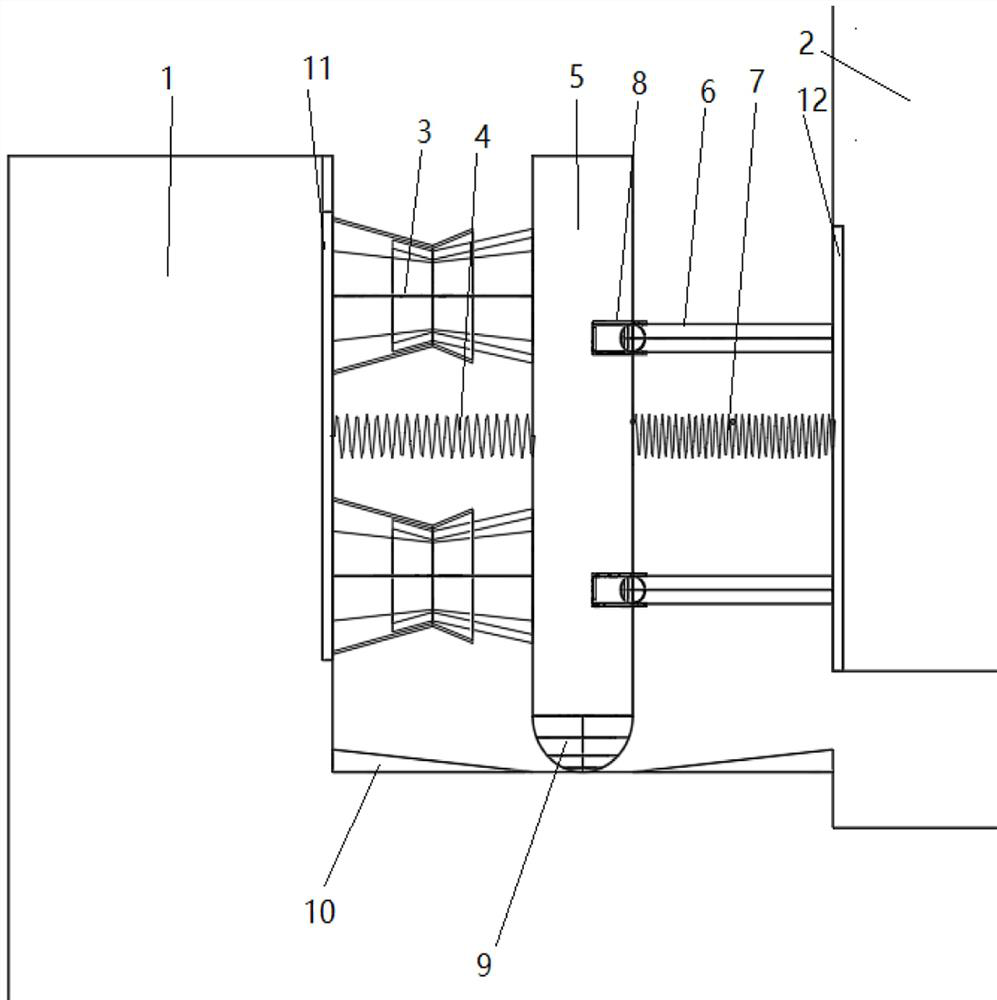 Transverse bridge direction and vertical direction bidirectional earthquake-resistant stop block structure suitable for bridge